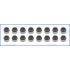 KOMPLET USZCZELNIACZY ZAWOROWYCH AJUSA 57033000 OPEL 1.6 97-