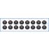 KOMPLET USZCZELNIACZY ZAWOROWYCH AJUSA 57074600 ROVER 3.0-5.0 09-