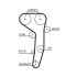 PASEK ROZRZĄDU GATES 5607XS VW 2.0D 03-