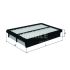FILTR POWIETRZA KNEHT LX4143 RENAULT 2.0DCI 21-