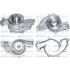 POMPA WODY DOLZ O273 CHEVROLET 3.8 95-05