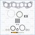 KOMPLET USZCZELEK TURBOSPRĘŻARKI AJUSA JTC12388 VOLVO 2.0 13-