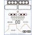 KOMPLET USZCZELEK GŁOWICY AJUSA 52023000 PSA 2664c V6 ZM carb 74-83