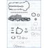 KOMPLET USZCZELEK SILNIKA AJUSA 51065800 OPEL 1.6CDTI 13-