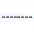 KOMPLET USZCZELNIACZY ZAWOROWYCH AJUSA 57005200 RENAULT 1.2-1.3 81-