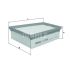 FILTR POWIETRZA KNEHT LX2916 RENAULT 2.0 09-