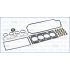 KOMPLET USZCZELEK GŁOWICY AJUSA 52204400 RENAULT 1149cc CLIO D4F 01-