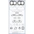 KOMPLET USZCZELEK GŁOWICY AJUSA 52112000 SUBARU 2212cc EJ22 90-