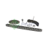 ZESTAW ROZRZĄDU ŁAŃCUCHOWEGO POMPY OLEJOWEJ MV PARTS F6415 OPEL 1.6 08-