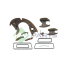ZESTAW ROZRZĄDU ŁAŃCUCHOWEGO MV PARTS F6427 VW 3.0 07-