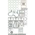 KOMPLET USZCZELEK SILNIKA GLASER S32114-00 SCANIA 7800cc D8-DS8