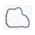 USZCZELKA MISKI OLEJOWEJ AJUSA 14113300 CHEVROLET 6.6D 01-16