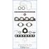 KOMPLET USZCZELEK GŁOWICY AJUSA 53044300 FORD 2.2TDCI 10-15