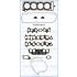 KOMPLET USZCZELEK GŁOWICY AJUSA 52087700 TOYOTA 1972cc 21R-U 79-