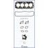 KOMPLET USZCZELEK GŁOWICY AJUSA 52021300 TOYOTA 2.5D 2J FORKLIFT 80-