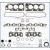 KOMPLET USZCZELEK GŁOWICY AJUSA 52123400 TOYOTA V6 3.0 88-