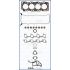 KOMPLET USZCZELEK GŁOWICY AJUSA 52086000 TOYOTA 2.2D 84-