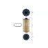 FILTR OLEJU KNEHT OX1186D IVECO F2CFE611 17-