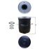 FILTR PALIWA KNEHT KL1193D HYUNDAI 1.6 18-20