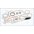 KOMPLET USZCZELEK BLOKU AJUSA 54044500 VW 1.5-1.8 85-