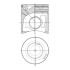 TŁOK MAHLE 007PI00147000 STD IVECO F3B3681 06-