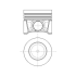 TŁOK MAHLE 028PI00179002 0.50 VW 1.6TDI 14-