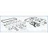 KOMPLET USZCZELEK SILNIKA AJUSA 51009400 TOYOTA 2.4-3.0D 85-