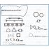 KOMPLET USZCZELEK SILNIKA AJUSA 51090900 MITSUBISHI 2.4D 16-