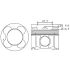 TŁOK MV PARTS P7260A STD BMW 2.0-3.0D 05-