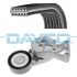 KOMPLET PASKA WIELOROWKOWEGO DAYCO KPV267 VW 1.9TDI 95-15