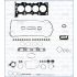 KOMPLET USZCZELEK SILNIKA AJUSA 50516300 ROVER 2.0 14-