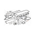 KOMPLET USZCZELEK SILNIKA ELRING 877610 NISSAN 3.0D 06-