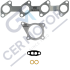 KOMPLET USZCZELEK TURBOSPRĘŻARKI CER A15493 VW 1.2TSI 10-19