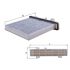 FILTR KABINOWY KNEHT LAK589 MITSUBISHI 2.4-3.5 89-