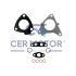KOMPLET USZCZELEK TURBOSPRĘŻARKI CER A14137 ROVER 3.0TD 09-