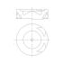 TŁOK MAHLE 001PI00186000 STD MERCEDES M934.911 10-