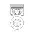 TŁOK MAHLE 028PI00178002 0.50 VW 3.0TDI 10-