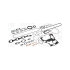 KOMPLET USZCZELEK SILNIKA ELRING 042860 ISUZU 3.0TD 02-