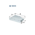 FILTR KABINOWY FILTRON K1111 VW 1.2-3.2 04-