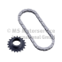 ZESTAW ŁAŃCUCHA POMPY OLEJU KOLBENSCHMIDT 400190500002 RENAULT 1.4-1.6 98-23
