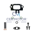 KOMPLET USZCZELEK TURBOSPRĘŻARKI CER A16957A RENAULT 1.0TCE 18-