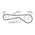 PASEK ROZRZĄDU GATES 5614XS VW 3.0D 04-