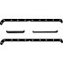 KOMPLET USZCZELEK MISKI OLEJOWEJ CORTECO 026320P OPEL 2.5-3.0 CIH