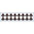 KOMPLET USZCZELNIACZY ZAWOROWYCH AJUSA 57041500 FIAT 16V 1.9JTD 02-15
