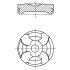 TŁOK MAHLE 0010200 STD MERCEDES OM605-606LA 96-