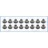 KOMPLET USZCZELNIACZY ZAWOROWYCH AJUSA 57043100 FORD 2.0 00-