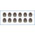 KOMPLET USZCZELNIACZY ZAWOROWYCH AJUSA 57031300 NISSAN 1.0-5.6 88-