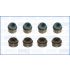 KOMPLET USZCZELNIACZY ZAWOROWYCH AJUSA 57042700 MERCEDES 1.5-6.0 86-