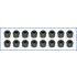 KOMPLET USZCZELNIACZY ZAWOROWYCH AJUSA 57035200 SCANIA DC9/11 96-08