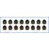 KOMPLET USZCZELNIACZY ZAWOROWYCH AJUSA 57041400 TOYOTA 1.3 05-